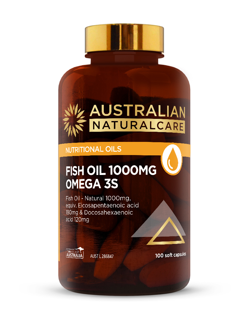 Fish Oil 1000mg OMEGA 3s MINERVA PHARMACEUTICALS PTY. LTD.